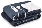 Dr. Watson Deluxe XL Heizdecke 160 W 9 Temperaturstufen 180 x 130 cm Anthrazit...