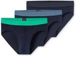 Schiesser Herren Rioslip 955 Multi 3er Pack