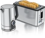 Arendo Fr&uuml;hst&uuml;cks-Set mit Wasserkocher 1,7 l und...