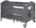 Kikkaboo Reisebett Milky Way, 2 Ebenen, seitliche &Ouml;ffnung, 2 R&auml;der,...