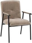 hjh LIVING Polsterstuhl Lifea Flex Stoff mit Armlehnen
