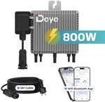 DEYE Mikro-Wechselrichter 800 W SUN-M80G4-EU-Q0 inkl. 5m Anschlusskabel f&uuml;r