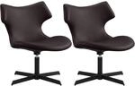 CLP Loungest&uuml;hle 2er Set gepolstert mit Lehnen Welland, Relaxsessel 360&deg;...