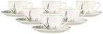 Seltmann Weiden Kaffeetassen mit Untertassen Savona Provence 270 ml 6er Set