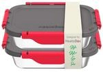 HeatsBox Innenschalen 2er-Set f&uuml;r HeatsBox Style/Style+/GO/PRO, 925ml