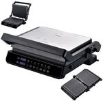 Zilan Digitaler Tischgrill Kontaktgrill 2000W mit Touch Display...