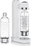 Arendo Wassersprudler Soda Maker mit 2x 1000 ml Flaschen, kompatibel mit 60l CO2