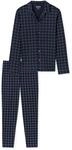Schiesser Herren Pyjama lang - Fine Interlock 1er Pack