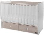 Lorelli Babybett MATRIX NEW Kinderbett 120 x 60 cm, 2 Ebenen, 2 Schubladen...