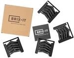 BRIX-IT Fahrrad Wandhalterung f&uuml;r Fahrr&auml;der und E Bikes Fahrradwandhalterung...