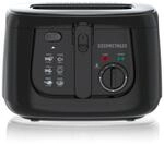 GOURMETmaxx Fritteuse 1800W schwarz 2,5l mit &Ouml;l