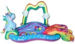 Happy People 77462 - Playcenter - Einhorn mit Rutsche (254x198x145cm) Planschbecken
