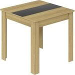 VCM VCM Esstisch, Holzwerkstoff K&uuml;chentisch H. 75 x B. 80 x T. 80 cm, kompakter