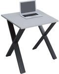 VCM Holz Schreibtisch H. 76 x B. 140 x T. 50 cm Computertisch schlicht ...