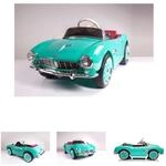 Kinder Elektroauto BMW 507 Oldtimer, lizenziert, Fernbedienung, Trolley Funktion
