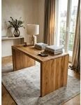 Schreibtisch Massivholz Ablage Landhausstil BOHA, Akazie 140x80x76 cm