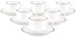 Seltmann Weiden Espressotassen mit Untertassen Sento Home Pure Lines 80 ml 6er...
