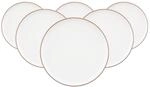 Seltmann Weiden Fr&uuml;hst&uuml;cksteller Sento Home Pure Lines &oslash; 21,4 cm 6er Set