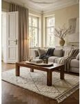 Couchtisch MUMBAI aus Massivholz im Landhaus-Stil mit nat&uuml;rlichem Design,
