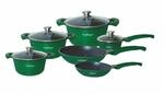10-Teiliges Kochgeschirr-Set Topf Induktion Alu Guss Pfanne Topfset
