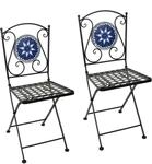 HTI-Living Metallstuhl 2er Set Marokko