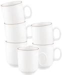 Seltmann Weiden Becher mit Henkel Sento Home Pure Lines 400 ml 6er Set