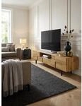 Lowboard Eiche-Dekor Modern Stil 160x46x43 cm mit 2 T&uuml;ren