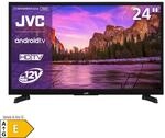 JVC LT-24VAHM355 Fernseher 24 Zoll Android Smart TV HD Aufl&ouml;sung HDR Triple-Tuner 12