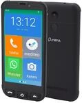 Olympia Neo Mini+ Senioren Smartphone 5 Zoll mit Notruftaste Ladestation Android 15