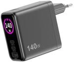 Sitecom 140W GaN Ladeger&auml;t mit 2x USB C 1x USB mit LED Display