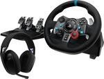 Logitech G29 EU + G321 Driving Force Lenkrad und Pedale + Kabelloses LIGHTSPEED