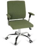 hjh OFFICE Home Office Chefsessel CHARLES I Stoff mit Armlehnen