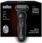 BRAUN Series 5 - 52-N1000sF1 Herrenrasierer (3 Flex-Klingen, 2 Rasiermodi, optionale