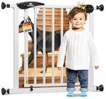 KIDIZ&reg; Schutzgitter f&uuml;r Treppen T&uuml;r, Auto Close Kindertreppengitter ohne Bohren 