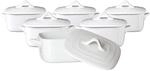Ritzenhoff & Breker Mini-Terrinen Bianco 10,5 x 10,5 cm 6er Set