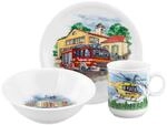 Seltmann Weiden Kindergeschirr Set Compact Blaulicht 3-tlg.