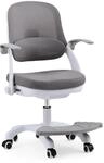 hjh OFFICE Kinderdrehstuhl Kiddy Smart Step Stoff / Netzstoff mit abklappbaren