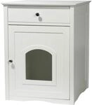 Dobar "Mohrle" Designer-Katzenschrank wei&szlig;