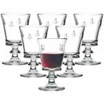 La Roch&eacute;re Rotweingl&auml;ser Biene Abeille 350 ml 6er Set