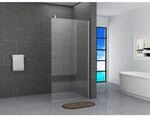 Fa-Bausysteme Walk-In Glas Dusche Klarglas 130 cm