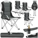 tectake&reg; Campingstuhl, faltbar, gepolstert, geringes Gewicht, 60 x 88 x 110 cm