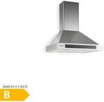 Zelda Dunstabzugshaube Edelstahl 60cm Wandanbau 600 m&sup3;/h Touch Timer