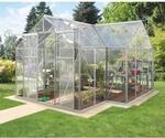 Vitavia Gew&auml;chshaus Sirius Alu-eloxiert, mit 3 mm Einscheibensicherheitsglas