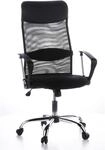 hjh OFFICE Home Office Chefsessel ARIA HIGH Kunstleder/Netzstoff mit Armlehnen