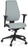 hjh OFFICE Profi B&uuml;rostuhl PRO-TEC 500 Stoff mit Armlehnen (h&ouml;henverstellbar)