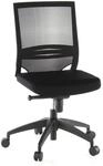 hjh OFFICE Profi B&uuml;rostuhl PORTO ECO Stoff / Netzstoff ohne Armlehnen