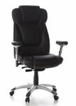 hjh OFFICE Profi Chefsessel EMBASSY 200 L Leder mit Armlehnen (h&ouml;henverstellbar)