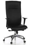 hjh OFFICE Luxus Chefsessel MURANO 20 Leder mit Armlehnen (h&ouml;henverstellbar)