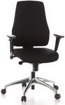 hjh OFFICE Profi B&uuml;rostuhl PRO-TEC 200 Stoff mit Armlehnen (h&ouml;henverstellbar)