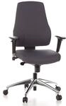 hjh OFFICE Profi B&uuml;rostuhl PRO-TEC 200 Stoff mit Armlehnen (h&ouml;henverstellbar)